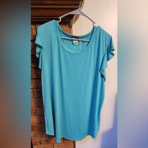 Heimish Teal Boutique Top